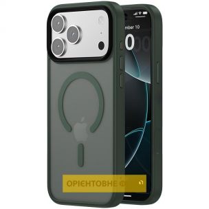 Чехол Ummi Colorful with MagSafe для Apple iPhone 17 Air, Зеленый / Dark Green