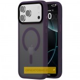 Чехол Ummi Colorful with MagSafe для Apple iPhone 17 Air (6.5 дюйма) Темно-фиолетовый / Dark Purple