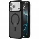 Чехол для iPhone 18 Pro / iPhone 17 Pro Ummi Colorful with MagSafe Черный / Black