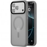Чехол для iPhone 18 Pro / iPhone 17 Pro Ummi Colorful with MagSafe Серый / Grey Чехол для iPhone 18 Pro / iPhone 17 Pro Ummi Colorful with MagSafe Серый / Grey