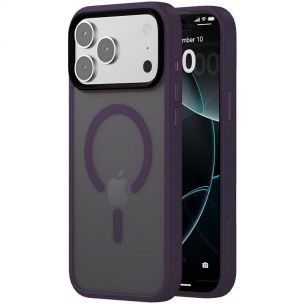 Чехол Ummi Colorful with MagSafe для Apple iPhone 17 Pro, Темно-фиолетовый / Dark Purple