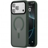 Чехол для iPhone 18 Pro Max / 17 Pro Max Ummi Colorful with MagSafe, TPU и поликарбонат, зеленый