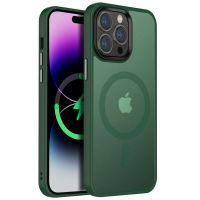 Чехол для iPhone 13 Pro с MagSafe Ummi Colorful (Dark Green)