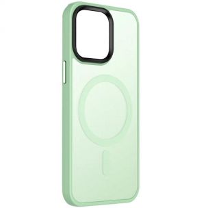 Чехол Ummi Colorful with MagSafe для Apple iPhone 14, Мятный / Matcha Green