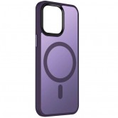 Чохол Ummi Colorful with MagSafe для Apple iPhone 14 (6.1") Темно-фіолетовий / Dark Purple Чохол Ummi Colorful with MagSafe для Apple iPhone 14 (6.1") Темно-фіолетовий / Dark Purple
