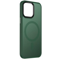 Чехол Ummi Colorful with MagSafe для Apple iPhone 15 Plus (6.7 дюйма) Зеленый / Dark Green