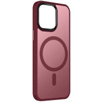Чехол Ummi Colorful with MagSafe для Apple iPhone 15 Pro Max (6.7 дюйма) Бордовый / Wine Red