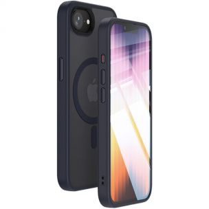 Чехол Ummi Colorful with MagSafe для Apple iPhone 16e, Синий / Navy Blue