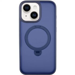 Чехол Ummi Colorful with MagSafe HQ Ring для Apple iPhone 15, Dark Blue