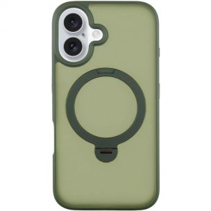 Чехол Ummi Colorful with MagSafe HQ Ring для Apple iPhone 16, Green Чехол Ummi Colorful with MagSafe HQ Ring для Apple iPhone 16, Green