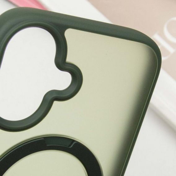 Чохол Ummi Colorful with MagSafe HQ Ring для Apple iPhone 16, Green