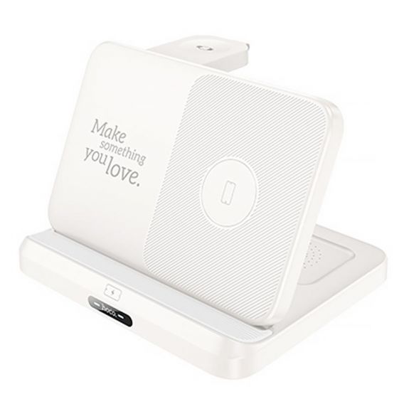 БЗУ Hoco CQ7 Fold Charge 3-in-1, White
