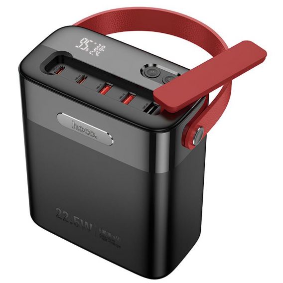Портативне ЗУ Power Bank Hoco J143 Title 22.5W+PD20W 80000 mAh, Black