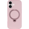 Чохол для iPhone 17 Ummi Colorful with MagSafe HQ Ring, рожевий / Pink