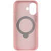 Чохол для iPhone 17 Ummi Colorful with MagSafe HQ Ring, рожевий / Pink