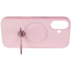 Чохол для iPhone 17 Ummi Colorful with MagSafe HQ Ring, рожевий / Pink