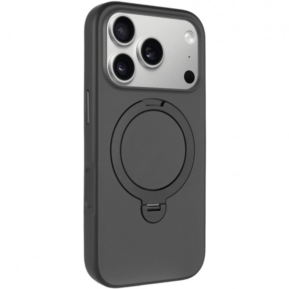 Чохол для iPhone 18 Pro / iPhone 17 Pro Ummi Colorful with MagSafe HQ Ring Black
