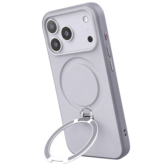 Чехол Ummi Colorful with MagSafe HQ Ring для Apple iPhone 17 Pro (6.3) Grey