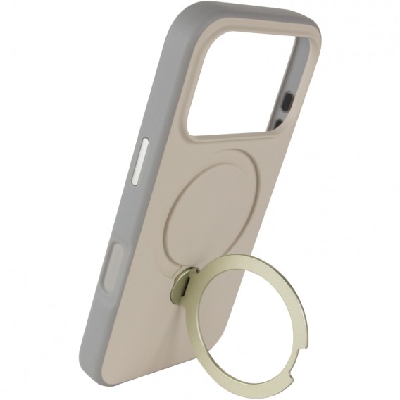 Чохол для iPhone 18 Pro Max / 17 Pro Max Ummi Colorful with MagSafe HQ Ring, TPU та полікарбонат, сірий Чохол для iPhone 18 Pro Max / 17 Pro Max Ummi Colorful with MagSafe HQ Ring, TPU та полікарбонат, сірий
