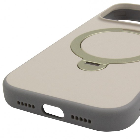 Чохол для iPhone 18 Pro Max / 17 Pro Max Ummi Colorful with MagSafe HQ Ring, TPU та полікарбонат, сірий Чохол для iPhone 18 Pro Max / 17 Pro Max Ummi Colorful with MagSafe HQ Ring, TPU та полікарбонат, сірий