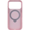 Чехол для iPhone 18 Pro Max / 17 Pro Max Ummi Colorful with MagSafe HQ Ring, TPU и поликарбонат, розовый