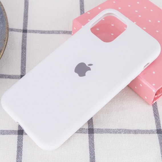 Чохол Silicone Case Full Protective (AA) для Apple iPhone 11 Pro (5.8") Білий / White