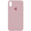 Чохол Silicone Case Full Protective (AA) для Apple iPhone XR (6.1") Рожевий / Pink Sand