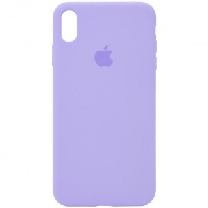 Чехол Silicone Case Full Protective (AA) для Apple iPhone XR (6.1 дюйма) Сиреневый / Dasheen