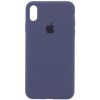 Чохол Silicone Case Full Protective (AA) для Apple iPhone XR (6.1") Темно-синій / Midnight blue
