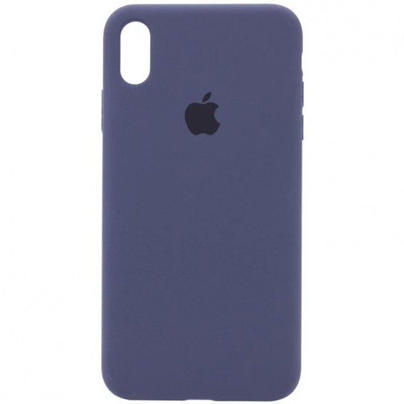 Чохол Silicone Case Full Protective (AA) для Apple iPhone XR (6.1") Темно-синій / Midnight blue
