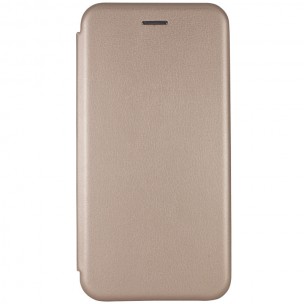 Шкіряний чохол-книжка Classy для Xiaomi Redmi Note 8T Золотий