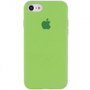 Чохол Silicone Case Full Protective (AA) для Apple iPhone 6/6s (4.7") М'ятний / Mint