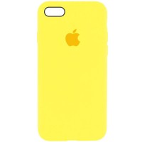 Чохол Silicone Case Full Protective (AA) для Apple iPhone 6/6s (4.7") Жовтий / Yellow