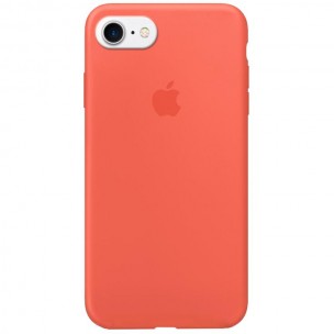 Чохол Silicone Case Full Protective (AA) для Apple iPhone 6/6s (4.7") Помаранчевий / Nectraine
