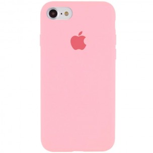 Чохол Silicone Case Full Protective (AA) для Apple iPhone 6/6s (4.7") Рожевий / Pink