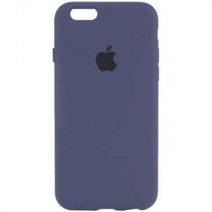Чохол Silicone Case Full Protective (AA) для Apple iPhone 6/6s (4.7") Темно-синій / Midnight blue