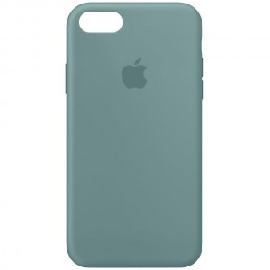 Чехол Silicone Case Full Protective (AA) для Apple iPhone 6/6s (4.7 дюйма) Зеленый / Cactus