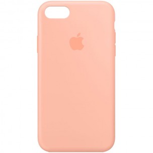 Чехол Silicone Case Full Protective (AA) для Apple iPhone 6/6s (4.7 дюйма) Оранжевый / Grapefruit
