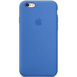 Чехол Silicone Case Full Protective (AA) для Apple iPhone 6/6s (4.7 дюйма) Синий / Capri Blue
