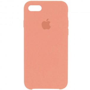 Чехол Silicone Case Full Protective (AA) для Apple iPhone 6/6s (4.7 дюйма) Розовый / Peach