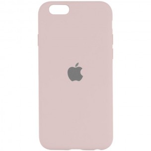 Чохол Silicone Case Full Protective (AA) для Apple iPhone SE (2020) / 7 / 8 (4.7") Рожевий / Chalk Pink