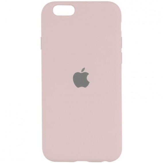 Чехол Silicone Case Full Protective (AA) для Apple iPhone SE (2020) / 7 / 8 (4.7") Розовый / Chalk Pink