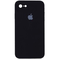 Чохол Silicone Case Square Full Camera Protective (AA) для Apple iPhone 6/6s (4.7") Чорний / Black