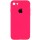 Чохол Silicone Case Square Full Camera Protective (AA) для Apple iPhone 6/6s (4.7") Рожевий / Barbie pink