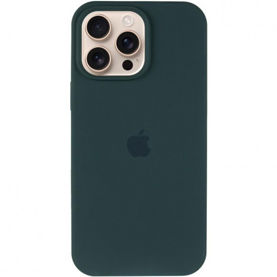 Чохол Silicone Case Full Protective (AA) для Apple iPhone 13 Pro (6.1") Зелений / Forest green