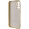 Чехол Silicone Cover Lakshmi Full Camera (A) для Samsung Galaxy M14 5G Песочный / Sand