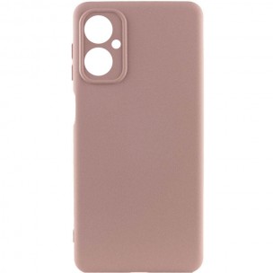 Чехол Silicone Cover Lakshmi Full Camera (A) для TECNO Spark 9 Pro (KH7n) Розовый / Pink Sand