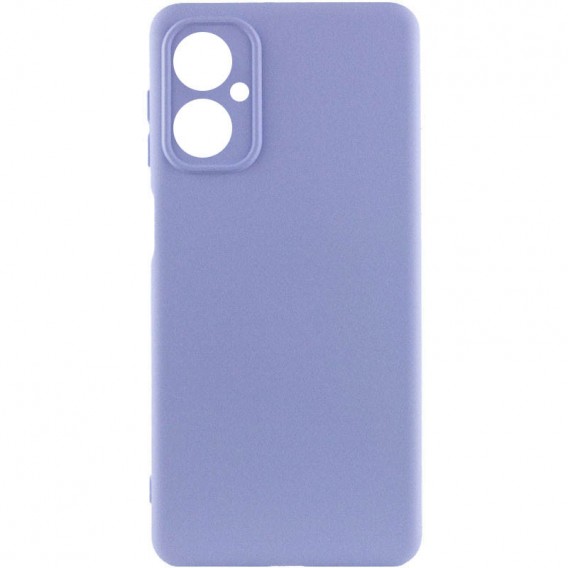 Чохол Silicone Cover Lakshmi Full Camera (A) для TECNO Spark 9 Pro (KH7n) Бузковий / Dasheen