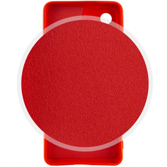 Чехол Silicone Cover Lakshmi Full Camera (A) для Tecno Spark Go 2022 (KG5m) Красный / Red