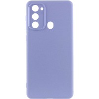 Чохол Silicone Cover Lakshmi Full Camera (A) для Tecno Spark Go 2022 (KG5m) Бузковий / Dasheen